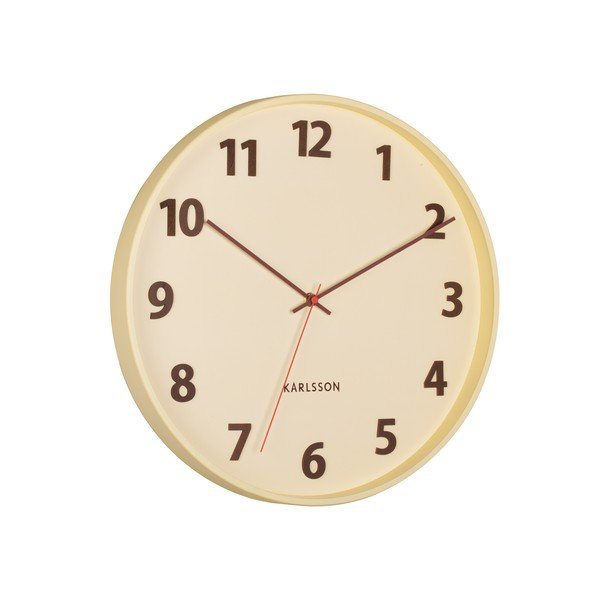 Zegar ścienny ø 40 cm Summertime – Karlsson-image-1