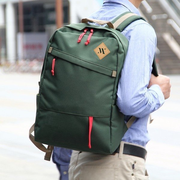 Zielony plecak z portem USB My Valice FREEDOM Smart Bag-image-1