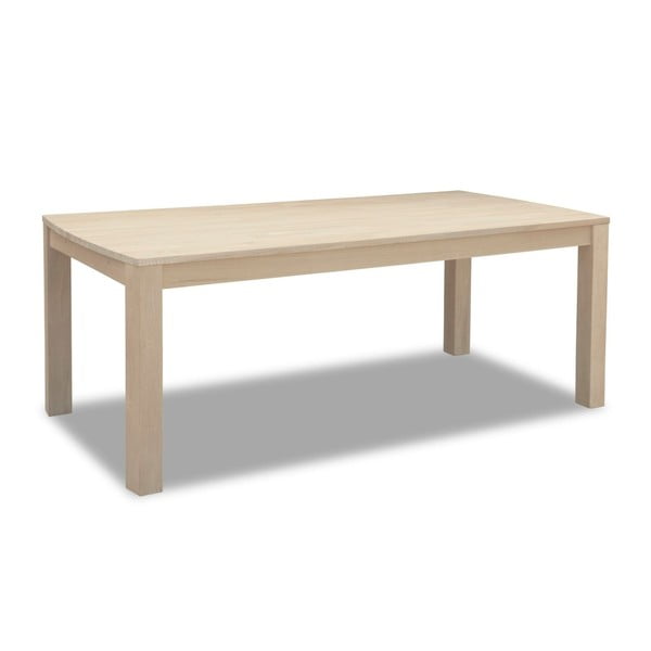 Rozkładany stół z litego drewna dębowego 100x200 cm Paris – Furnhouse