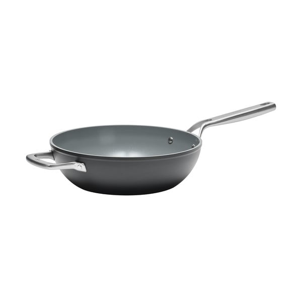 Patelnia z pokrywką/z powłoką ceramiczną wok ø 28 cm Meda 3.0 – FABINI-image-2