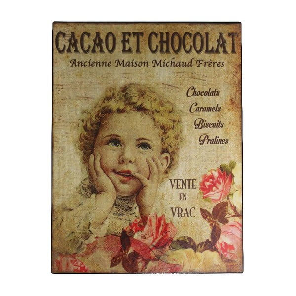 Dekoracja ścienna Antic Line Cacao Chocolat