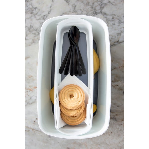 Biało-niebieski stołowy podłużny organizer Leitz MyBox, dł. 31 cm-image-1