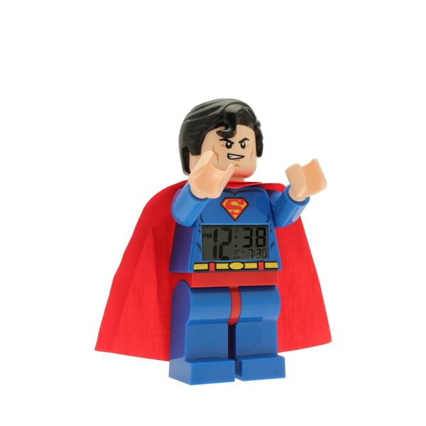 Zegar z budzikiem LEGO® Super Heroes Superman-image-3