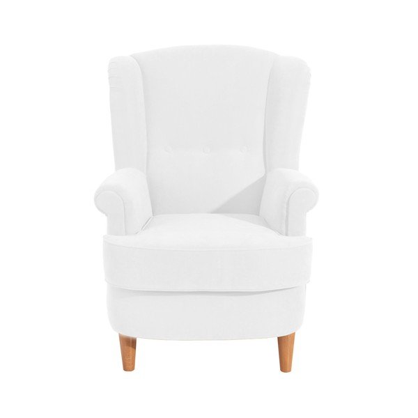 Kremowy fotel Max Winzer Kendra Velor-image-1