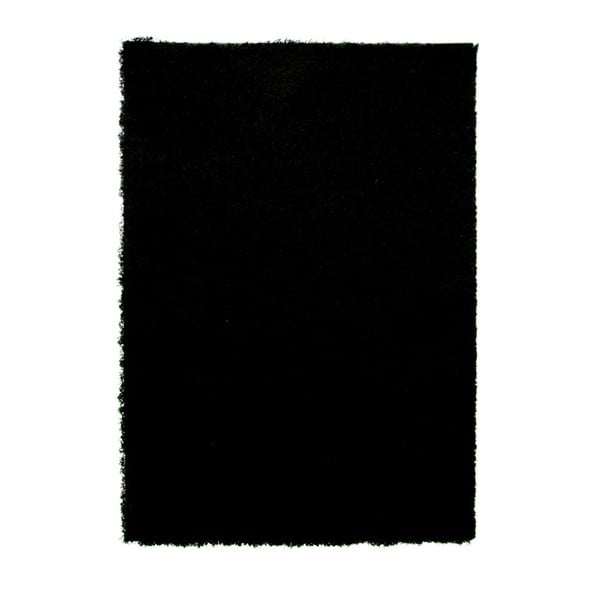 Czarny dywan Flair Rugs Cariboo Black, 80x150 cm