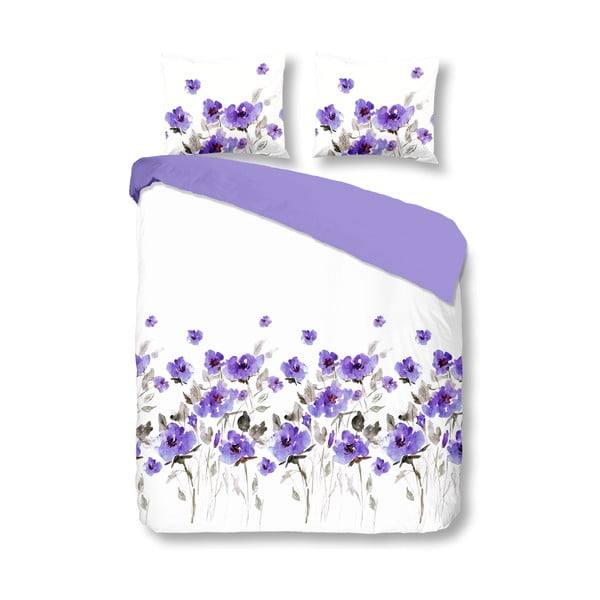 Pościel Flowerdream Purple, 140x200 cm