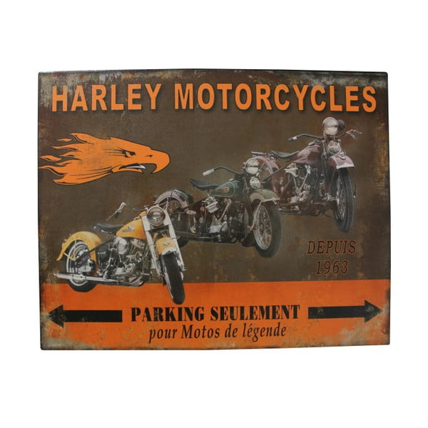 Metalowa tablica Harley Mororcycles