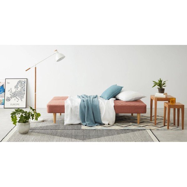 Różowa sofa rozkładana Bonami Essentials Claudia-image-3