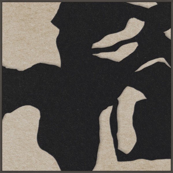 Obraz 3D z ramą w zestawie/akustyczny 102x102 cm Silent Shadow 1 – Malerifabrikken