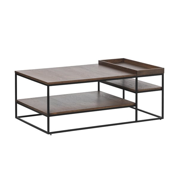Brązowy stolik 70x120 cm Rivoli – Unique Furniture-image-2