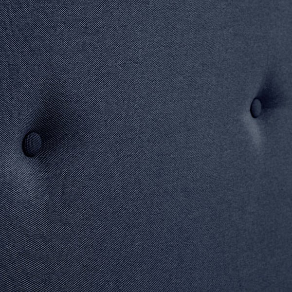 Granatowe łóżko z czarnymi nogami Vivonita Kent, 160x200 cm-image-3