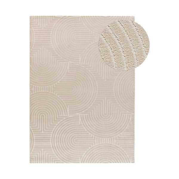 Kremowy dywan 133x190 cm Zen – Universal