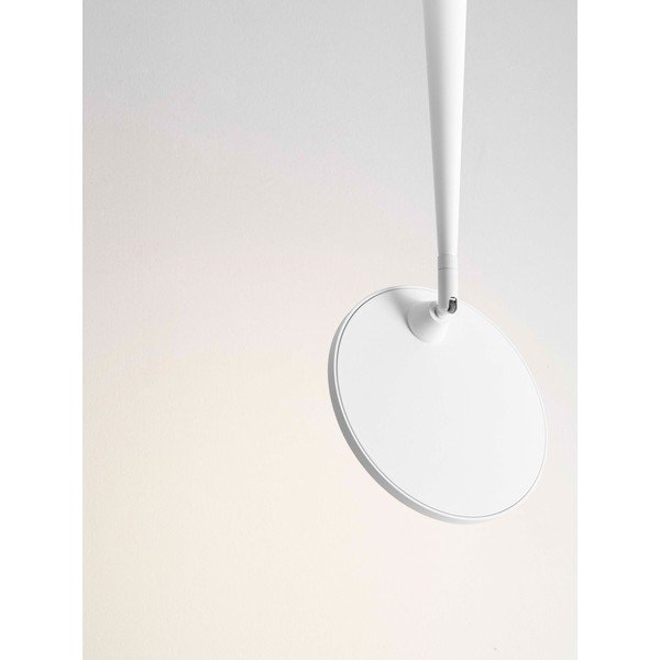 Aluminiowa lampa sufitowa LED z elastyczną konstrukcją w matowym białym kolorze Ekei – Nova Luce-image-3