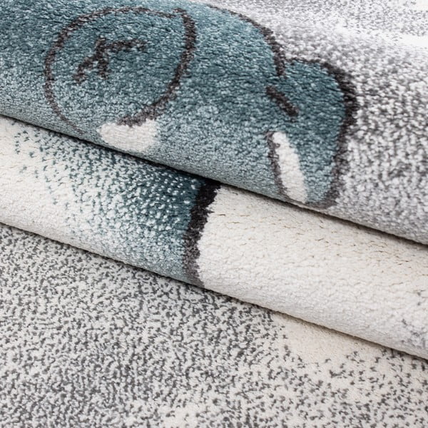 Niebiesko-szary dywan dziecięcy 140x200 cm Kids – Ayyildiz Carpets-image-2