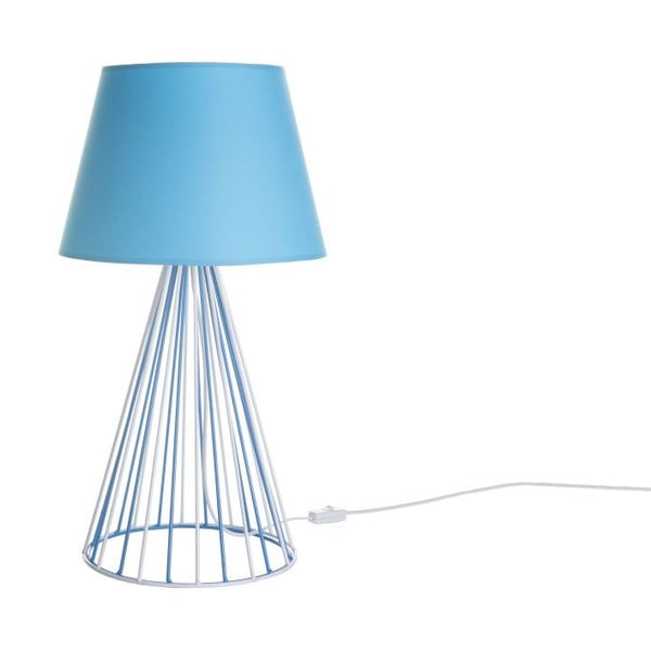 Lampa stołowa Wiry Blue/White/Blue