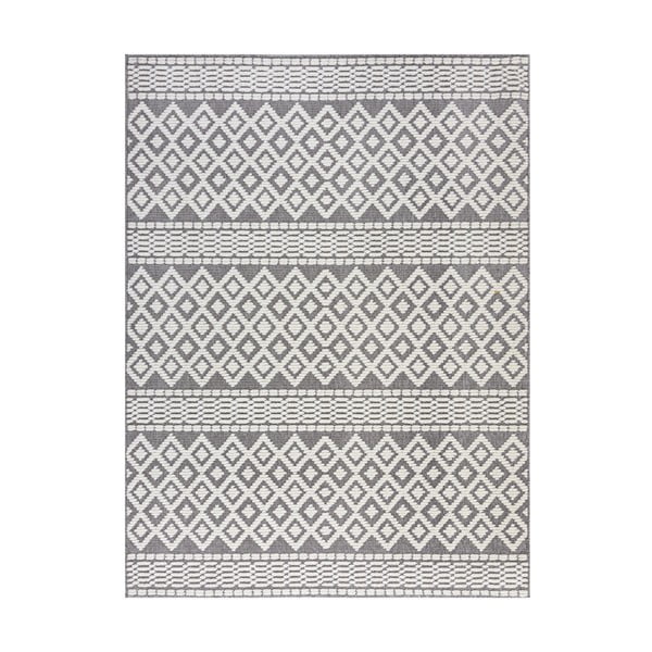 Szary dywan z szenilu odpowiedni do prania 160x240 cm Jhansi – Flair Rugs