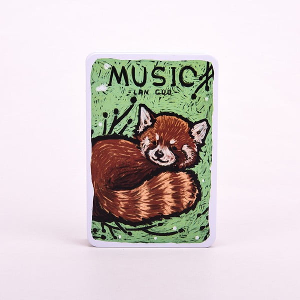 Notes Music, pandka ruda (panda czerwona)