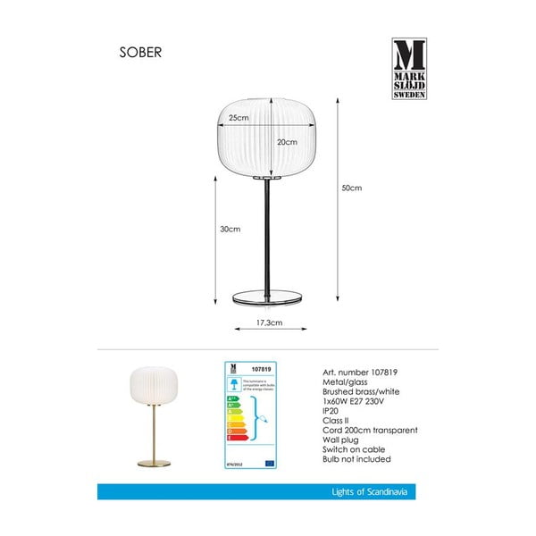 Lampa stołowa Markslöjd Sober-image-3