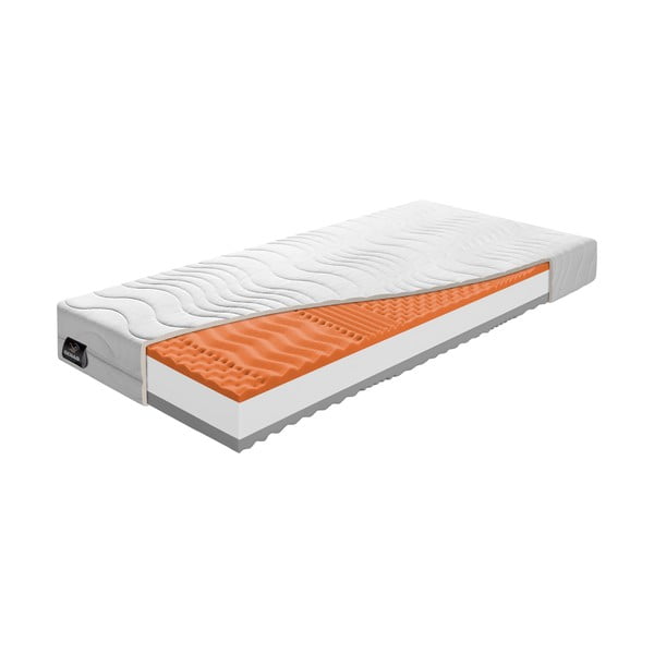 Twardy/średnio twardy piankowy materac dwustronny 90x200 cm Dreamy Balance – BENAB-image-2