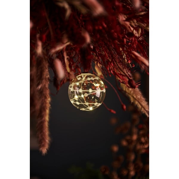 Świąteczna wisząca dekoracja świetlna ø 8 cm Sweet Christmas – Sirius-image-1