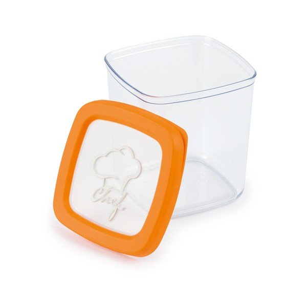 Pomarańczowy pojemnik na żywność Snips, 1 l-image-3