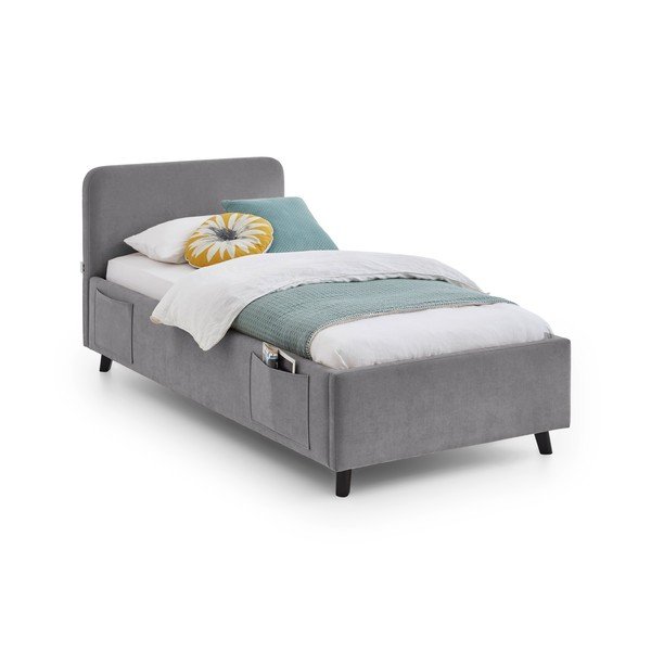 Szare łóżko dziecięce bez stelaża 90x200 cm Cosy – Meise Möbel