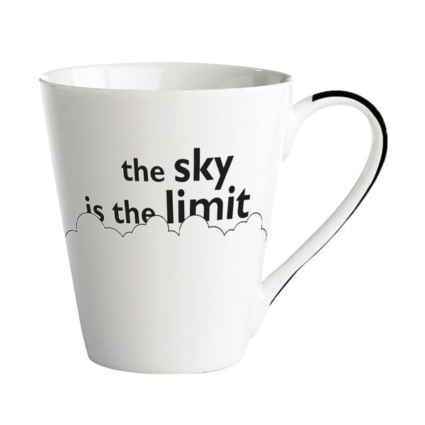 Porcelanowy kubek KJ Collection The sky is the limit