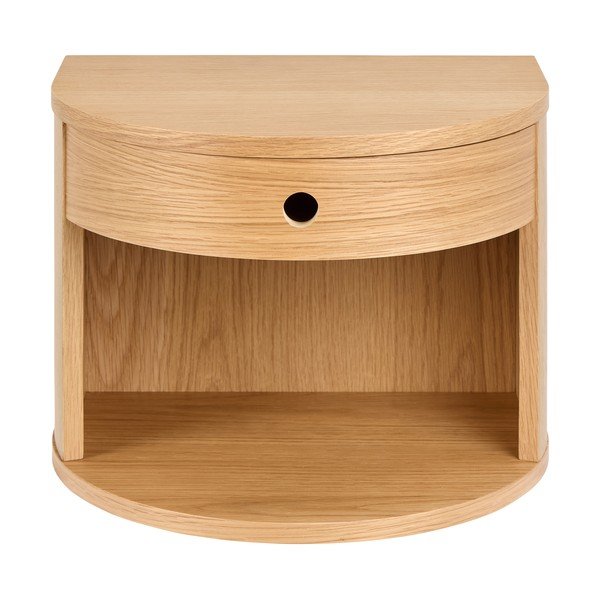 Szafka nocna w dekorze dębu w jasnym naturalnym kolorze Paron – Actona