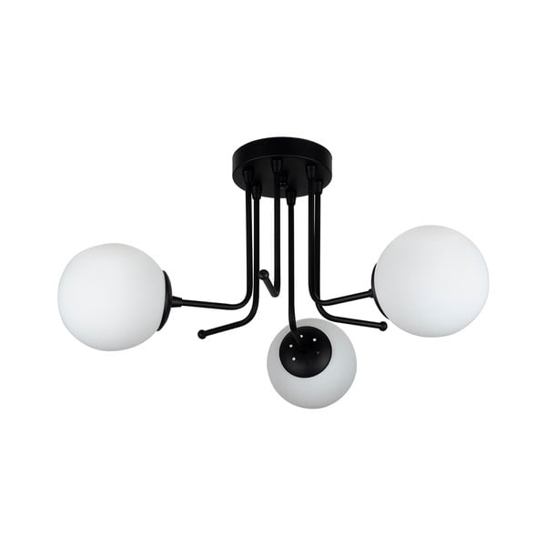 Czarna lampa sufitowa Squid Lighting Star, wys. 34 cm-image-2