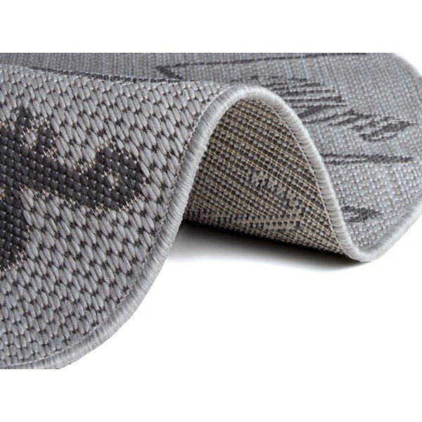 Szary dywan dla dzieci Ragami Letters, ø 160 cm-image-1