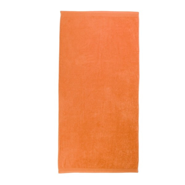 Pomarańczowy ręcznik Artex Delta, 100x150 cm