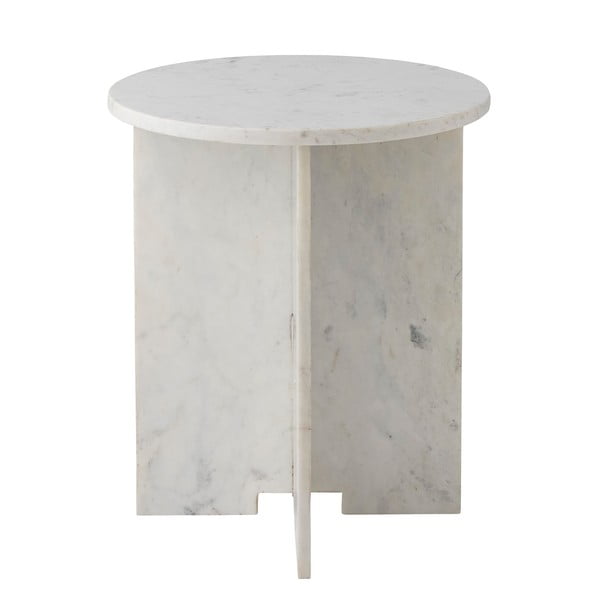 Marmurowy okrągły stolik ø 46 cm Jasmia – Bloomingville-image-4