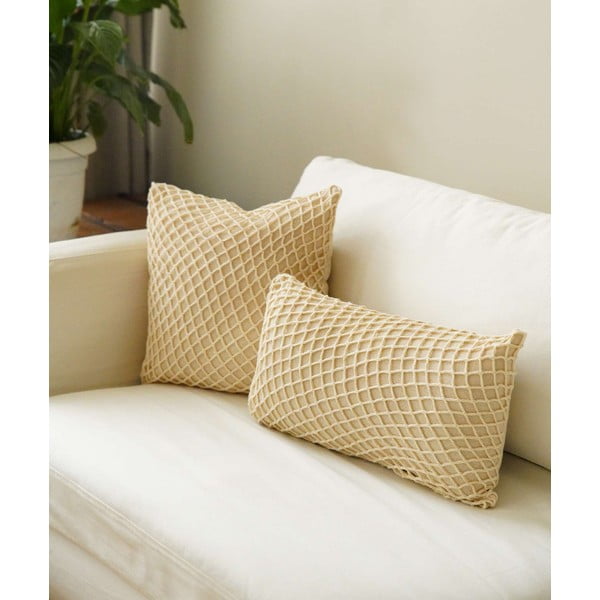 Bawełniana poszewka na poduszkę 30x50 cm Net – Mioli Decor-image-4