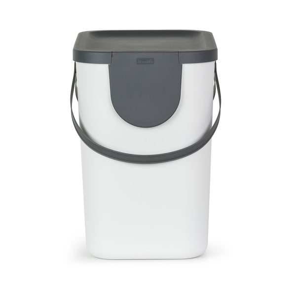 Kosz z plastiku z recyklingu na śmieci do segregacji 25 l Albula – Rotho-image-2