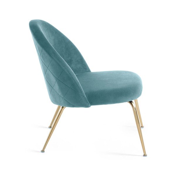 Turkusowy fotel Kave Home Mystere-image-2