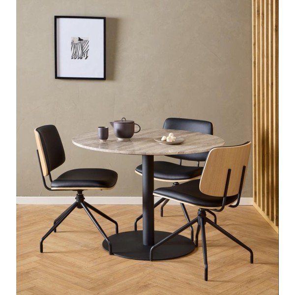 Czarne krzesło Owen – Actona-image-1