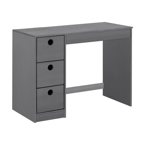 Biurko z litego drewna sosnowego 50x100 cm Alpi – Støraa-image-1