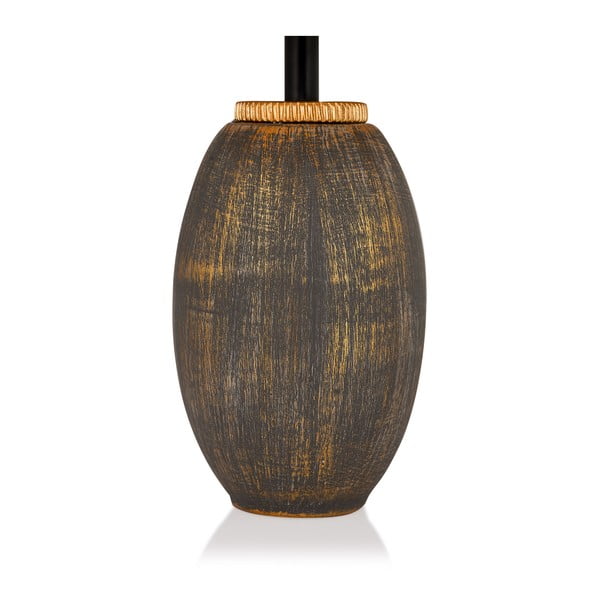 Szara/beżowa lampa stołowa z tekstylnym kloszem (wysokość 46 cm) Yakamoz – Opviq lights-image-2