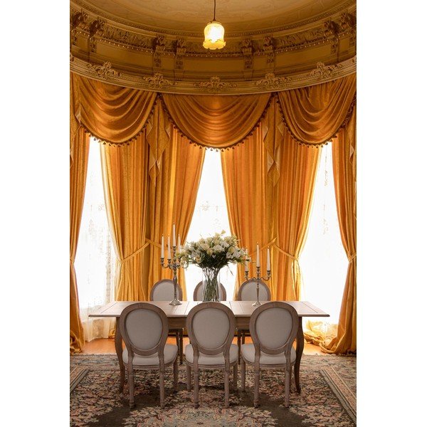 Rozkładany stół z litego drewna mango z dodatkowym blatem 90x180 cm Domitille – Bizzotto-image-3