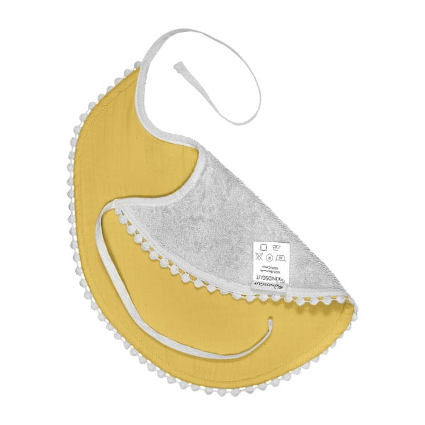 Żółty muślinowy śliniak Kindsgut London-image-3