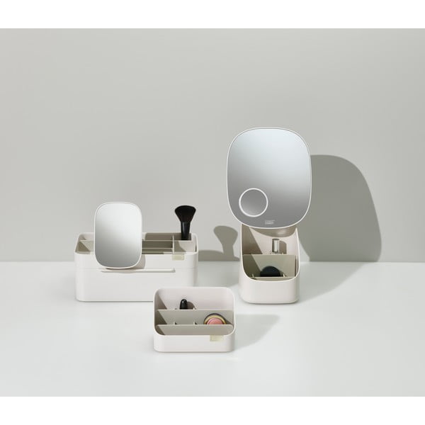 Lustro powiększające (3x) kosmetyczne 18,5x23 cm Viva – Joseph Joseph-image-1