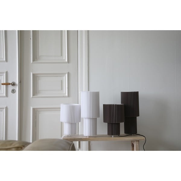 Szara lampa stołowa z tekstylnym kloszem (wysokość 45 cm) Catis – Markslöjd-image-4