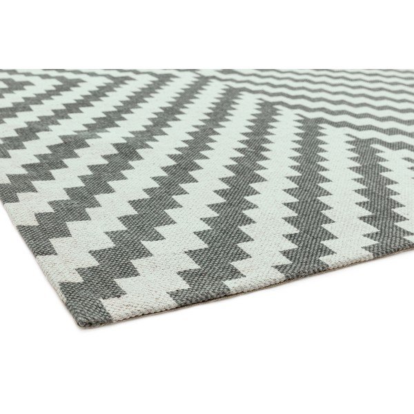 Szaro-biały dywan Asiatic Carpets Geo, 120x170 cm-image-1