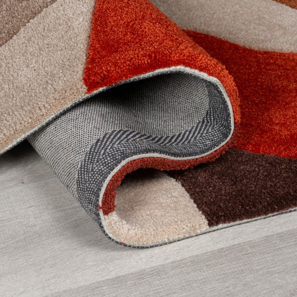 Czerwony dywan 170x120 cm Zest Infinite – Flair Rugs-image-3