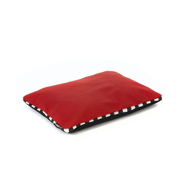 Poduszka Lona 50x40 cm, czerwona
