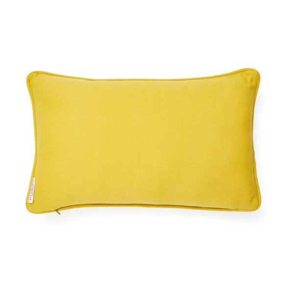 Żółta bawełniana poduszka dekoracyjna Cooksmart ® Bumble Bees, 30x50 cm-image-1