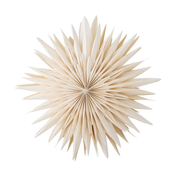 Biała dekoracja świetlna wisząca ø 50 cm Elijas – Bloomingville