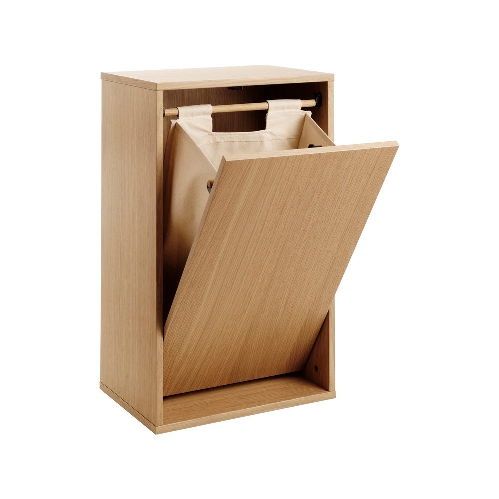Ścienny kosz na pranie w naturalnym kolorze Laundry Box – ReCollector