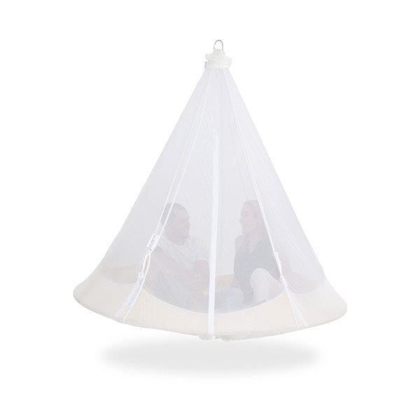 Biała moskitiera na huśtawkę ø 180 cm –  Hangout Pod-image-4
