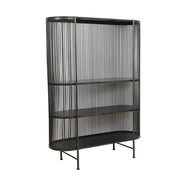 Czarna metalowa wysoka komoda 119x161 cm Yinthe – Light & Living-image-2